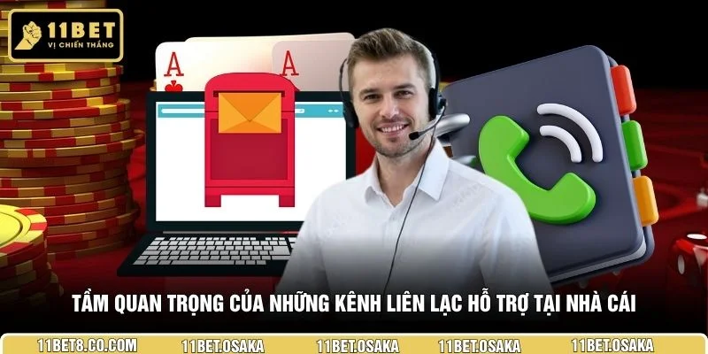 Tầm quan trọng của những kênh liên lạc hỗ trợ tại nhà cái